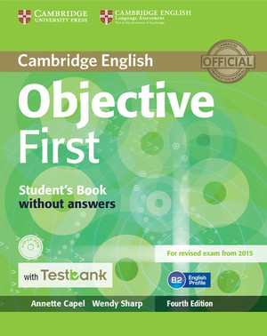 Objective First. Student`s Book Podręcznik + CD-ROM + Testbank (bez odpowiedzi)
