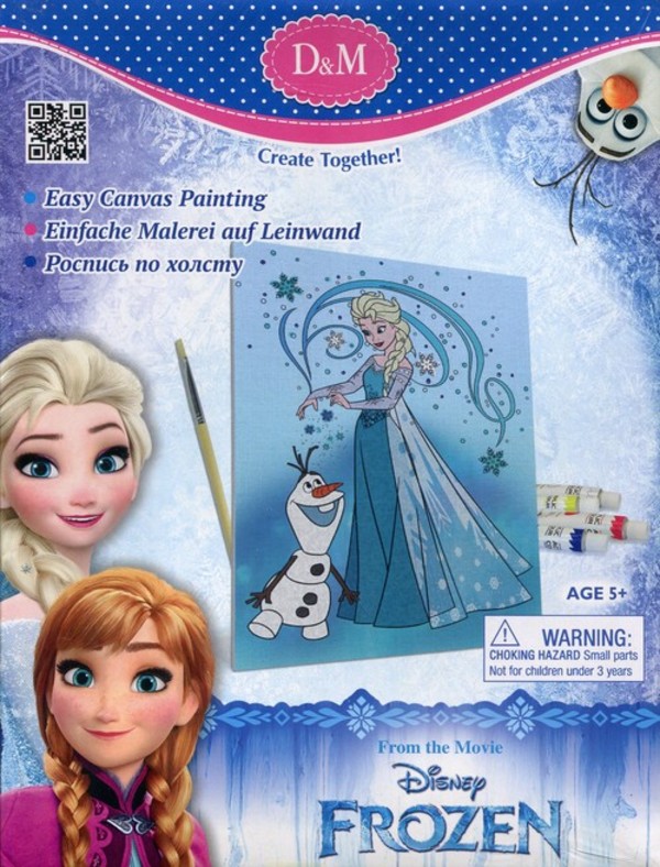 Obraz Elsa i Olaf Kraina lodu / Frozen