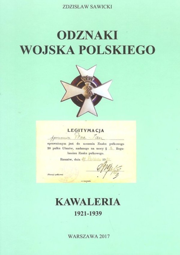 Odznaki Wojska Polskiego. Kawaleria 1921 -1939