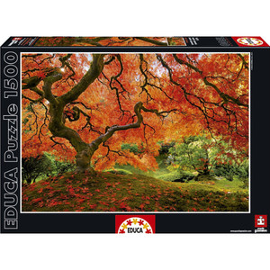 Puzzle Ogród japoński jesienią 1500 elementów
