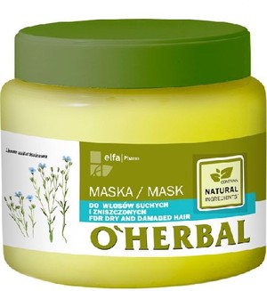 O'Herbal Maska do włosów suchych i zniszczonych