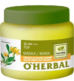 O'Herbal Maska do włosów cienkich i osłabionych z arniką