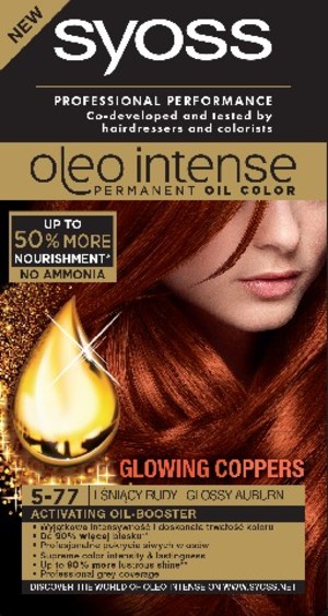 Oleo Intense 5-77 Lśniący rudy Farba do włosów
