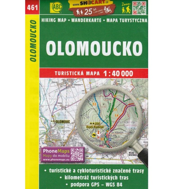 Olomoucko Turisticka mapa Mapa turystyczna Skala: 1:40 000