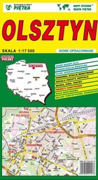 Olsztyn Plan miasta Skala: 1:17 500