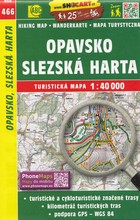 Opavsko, SlezskĂĄ Harta tourist map / Opavsko, SlezskĂĄ Harta mapa turystyczna 1:40 000
