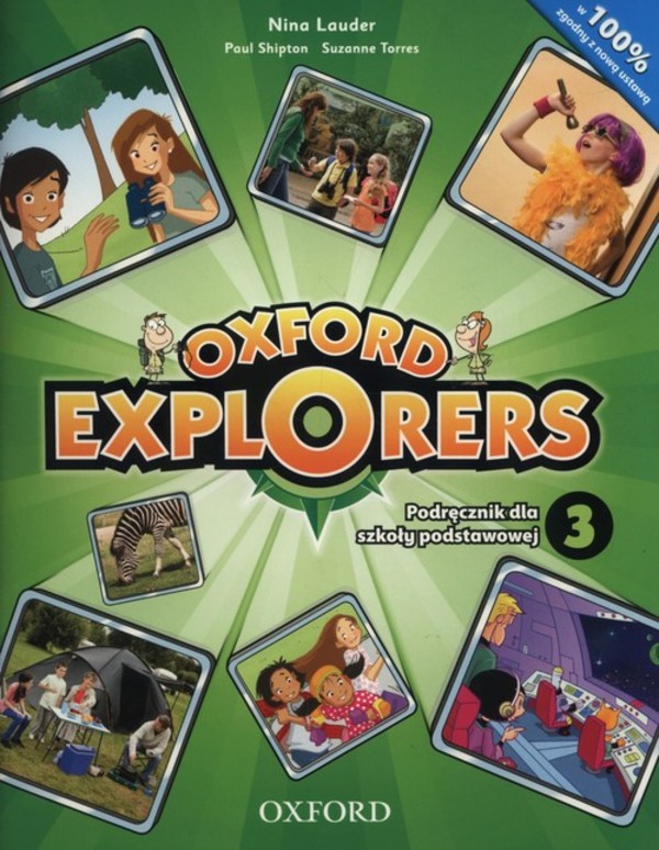 Oxford Explorers 3. Podręcznik + CD dla szkoły podstawowej