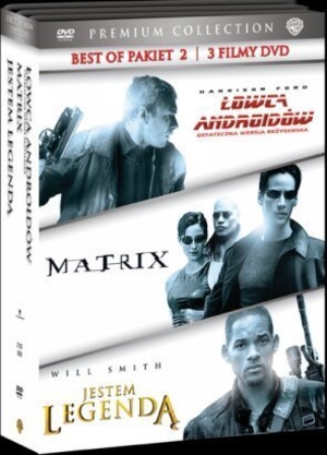 Pakiet hitów DVD część 2 (Łowca Androidów, Matrix, Jestem Legendą)