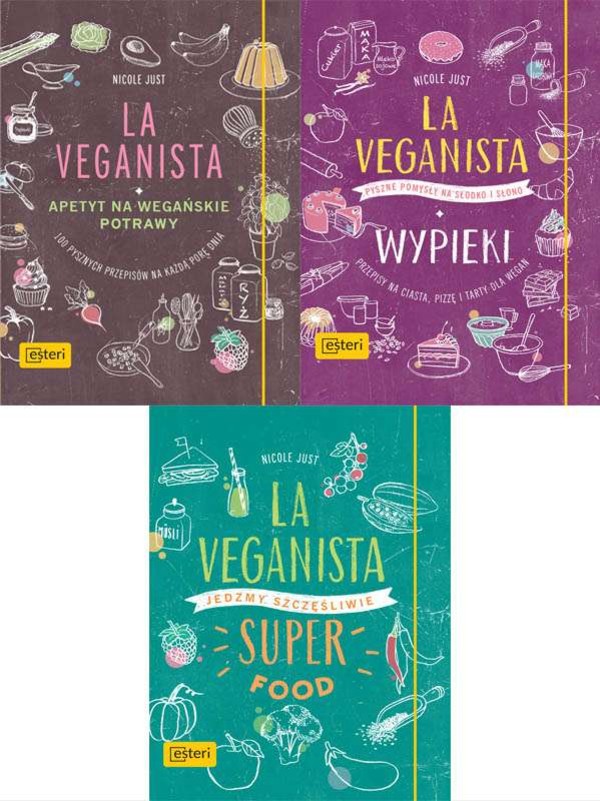 Superfood / Apetyt na wegańskie potrawy / Wypieki Pakiet La Veganista