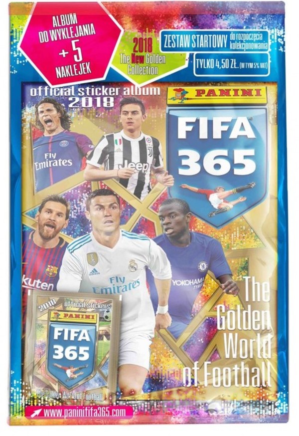 Karty FIFA 365 - Album do wklejania 2018