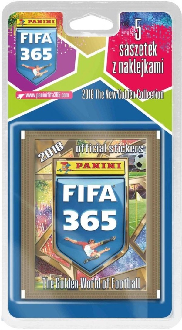 Karty FIFA - 365 Blister z naklejkami 25 sztuk 2018