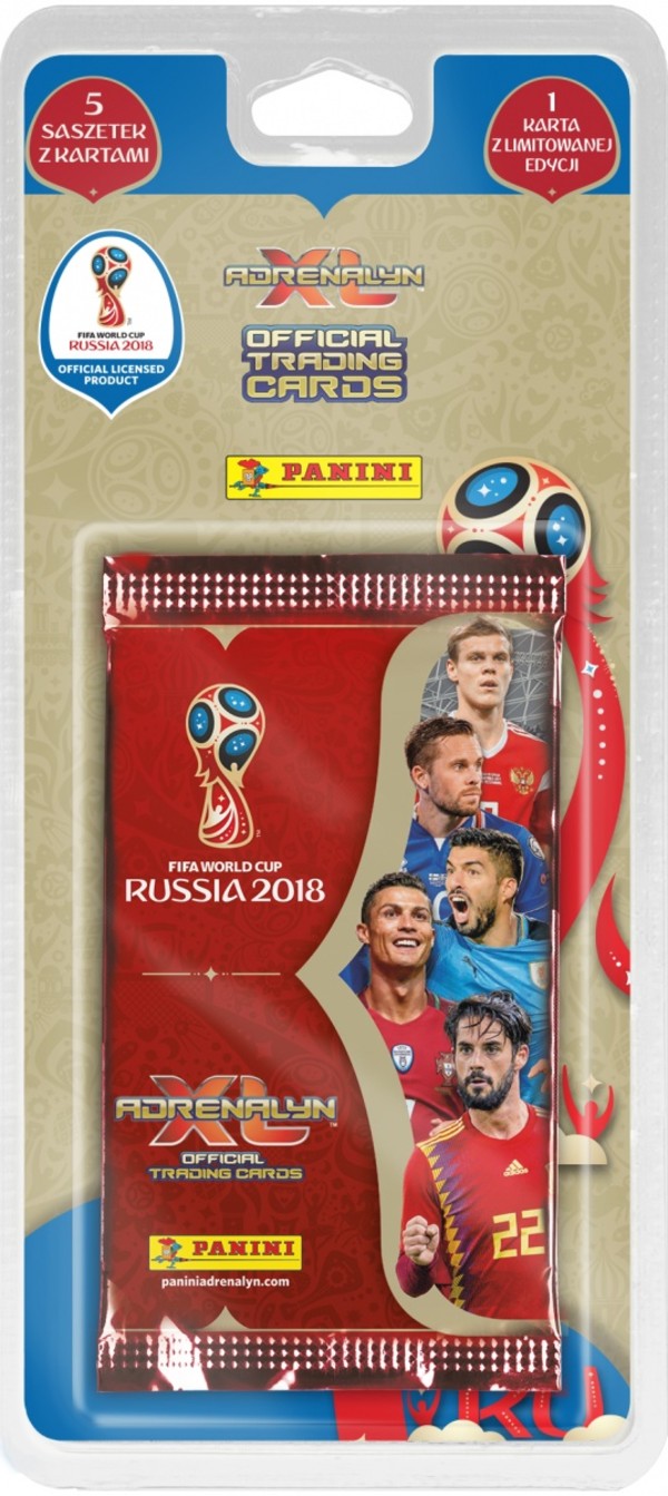 FIFA 365 Adrenalyn XL 2018 - World Cup Russia Blister 5+1