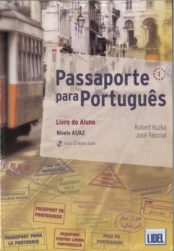 Passaporte para Portugues 1 Livro do Aluno Podręcznik z ćwiczeniami Nivels A1/A2+CD