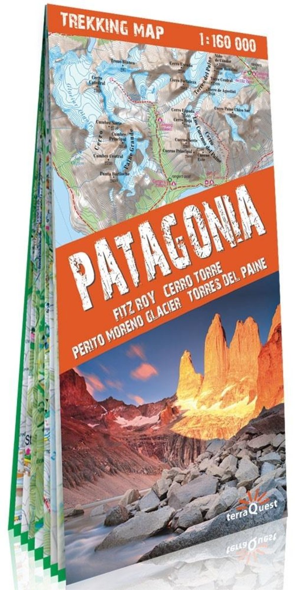 Patagonia Mapa Trekingowa 1:160 000