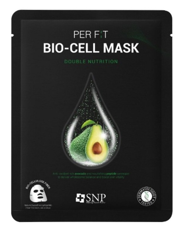 Per Fit Bio-Cell Mask Double Nutrition Intensywnie odżywcza maska w płachcie z biocelulozy