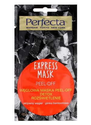 Perfecta Express Mask Węglowa Maska Peel-Off Detox