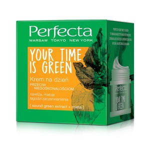 Your Time Is Green Krem na dzień przeciw niedoskonałościom