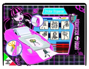 Pieczątki i naklejki Monster High