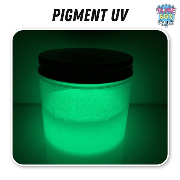 Pigment fluorescencyjny uv zielony