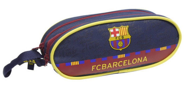 Piórnik owalny saszetka FC Barcelona