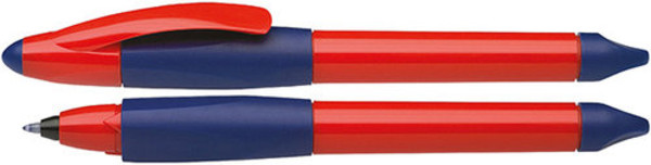 Pióro kulkowe Schneider Base Ball, M, niebieski/czerwony