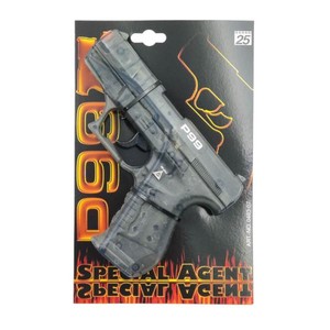 Pistolet P99 Special Agent 25-shot transparent 180mm