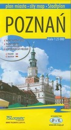 Plan miasta. Poznań Skala 1 : 25 000