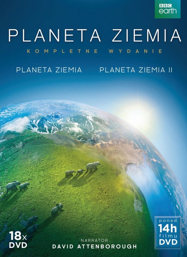 Planeta ziemia Kompletne wydanie BOX
