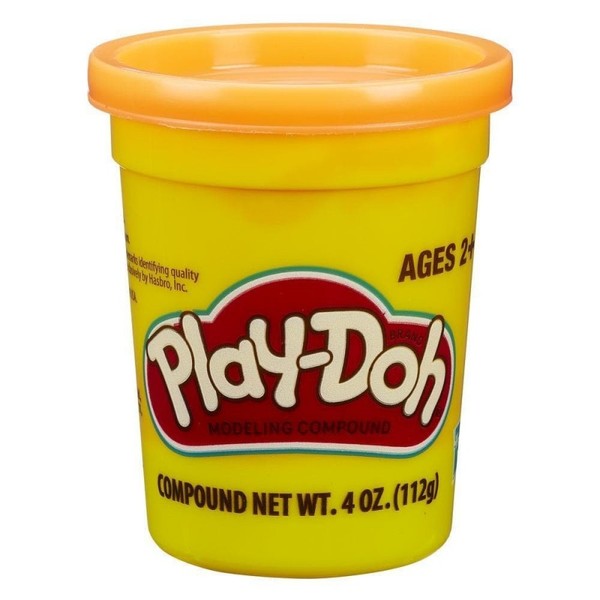 Play-Doh Tuba Pojedyncza na tacce pomarańczowa B7413