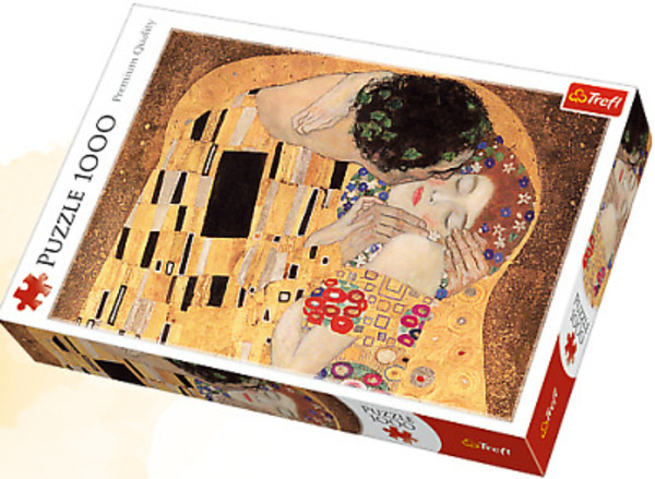 Puzzle Pocałunek Gustav Klimt 1000 elementów