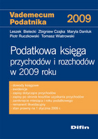 Podatkowa księga przychodów i rozchodów w 2009 roku