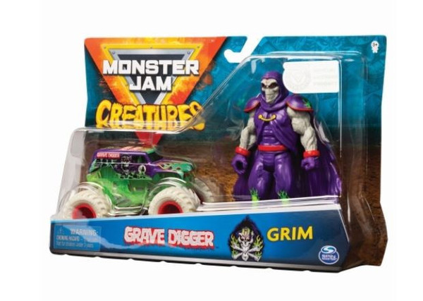 Pojazd z figurką Grave Digger Monster Jam 20121072