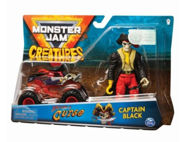 Pojazd z figurką Pirates Curse Monster Jam 20121074