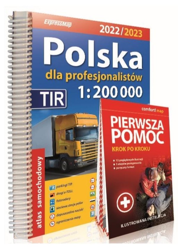 Polska dla profesjonalistów. Atlas samochodowy Skala: 1:200 000