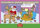 Pomocnicy Świętego Mikołaja Gwiazdkowe plakaty do kolorowania