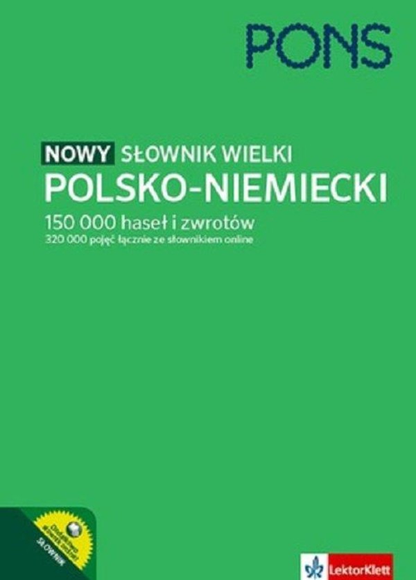 PONS Wielki słownik polsko-niemiecki