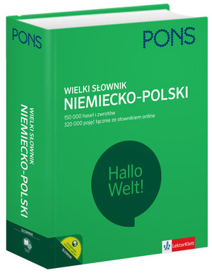 PONS. Wielki słowniki niemiecko-polski