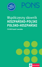 PONS Współczesny słownik hiszpańsko-polski polsko-hiszpański