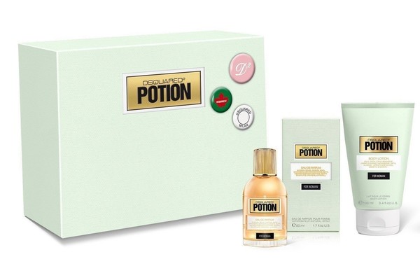 Potion for Women Woda perfumowana + Balsam do ciała + Żel pod prysznic