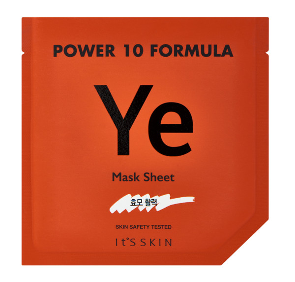 Power 10 Formula Mask Sheet YE Regenerująca maska w płachcie