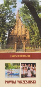 Powiat wrzesiński. Mapa turystyczna Skala 1:75 000