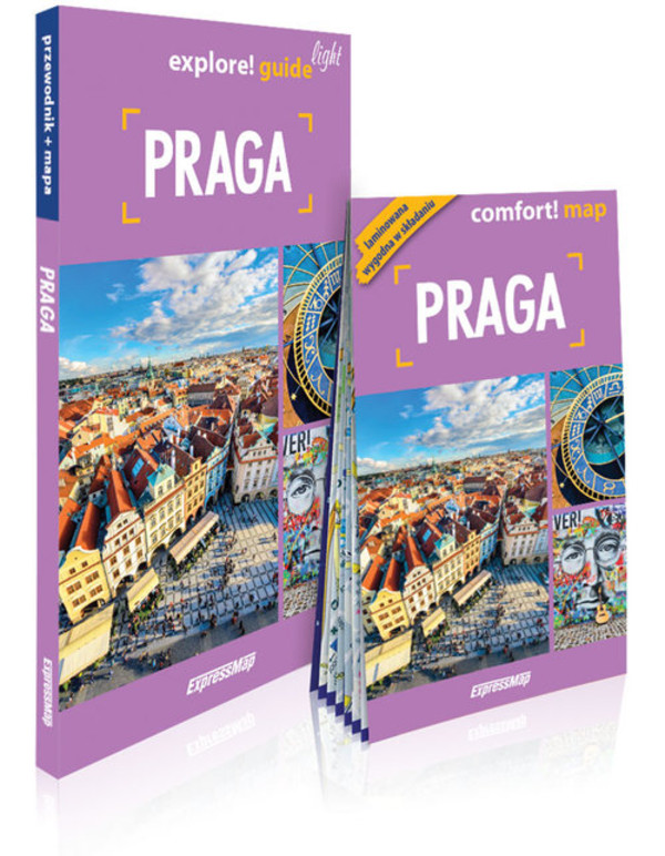Praga explore! guide 2w1: przewodnik + mapa