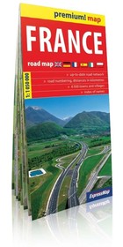 France road map / Francja mapa samochodowa Skala: 1:1 050 000 Premium!map