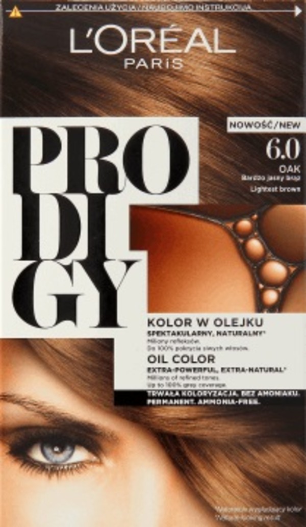 Prodigy - 6.0 Bardzo jasny brąz Farba do włosów