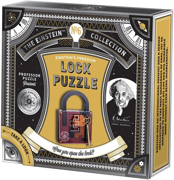 Łamigłówka Professor Puzzle Einstein - Lock Puzzle