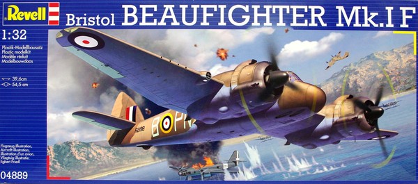 Model plastikowy Samolot Bristol Beaufighter Mk.I F 1:32