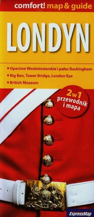 Przewodnik i mapa. Londyn 2w1 Comfort!map&guide