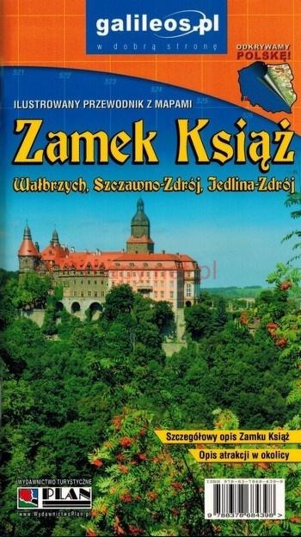 Zamek Książ. Ilustrowany z mapami