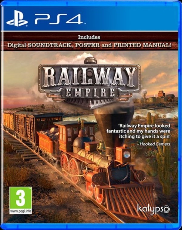 Gra Railway Empire (PS4) Blu-ray