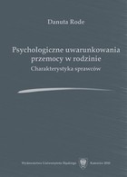 Psychologiczne uwarunkowania przemocy w rodzinie - 11 rozdz 11, Podsumowanie uzyskanych wyników badań